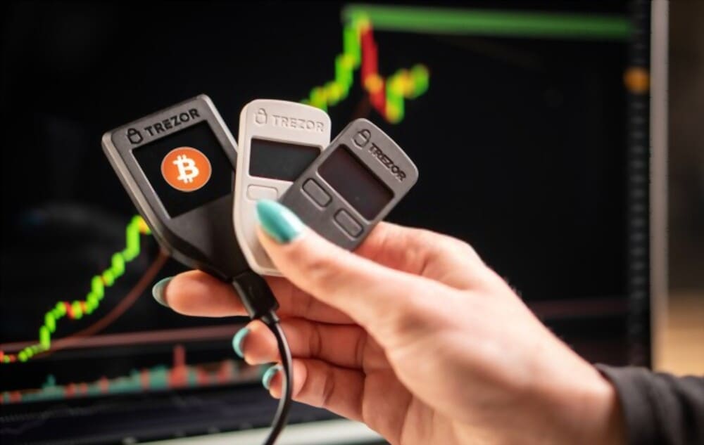 افضل محفظة للعملات الرقمية تريزور Trezor